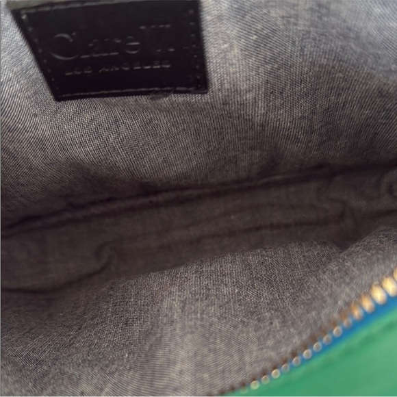 👑👑👑🔥Clare V. - Midi Sac, Channel Nappa Quilted in Kelly Green - Picture 7 of 9